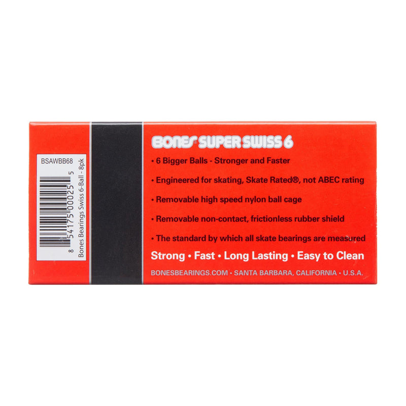 BONES SUPER SWISS 6BALL BEARING 【 ボーンズ スーパー スイス 6