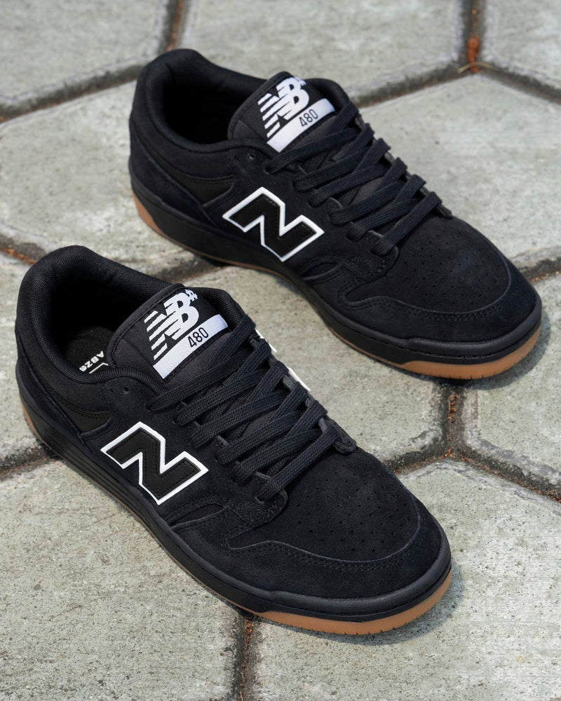 NEW BALANCE NUMERIC 480 SBW BLACK / GUM 【 ニューバランス ヌメリック 480 SBW / ガム スケート シューズ 】