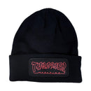 THRASHER MAG CHINA BANKS BEANIE BLACK 【 スラッシャー チャイナバンクス ビーニー ブラック 】