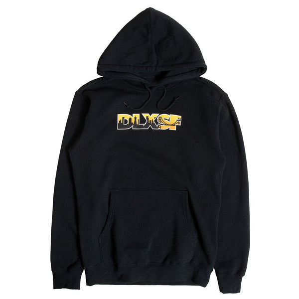 DLXSF SKYLINE HOODIE BLACK 【 デラックス スカイライン フーディー ブラック 】