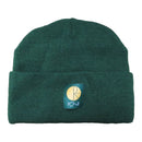 POLAR SKATE CO. FILL LOGO BEANIE BOTANICALGREEN / ORANGE 【 ポーラー フィル ロゴ ビーニー ボタニカルグリーン / オレンジ 】