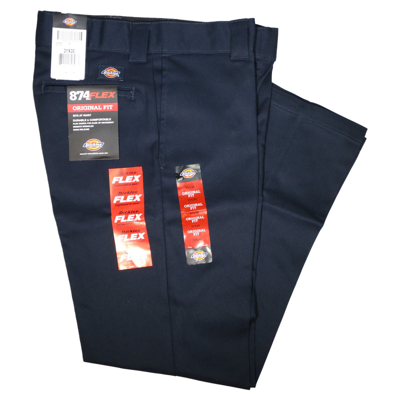 DICKIES 874 FLEX WORK PANTS NAVY 【 ディッキーズ 874 フレックス ワークパンツ ネイビー 】