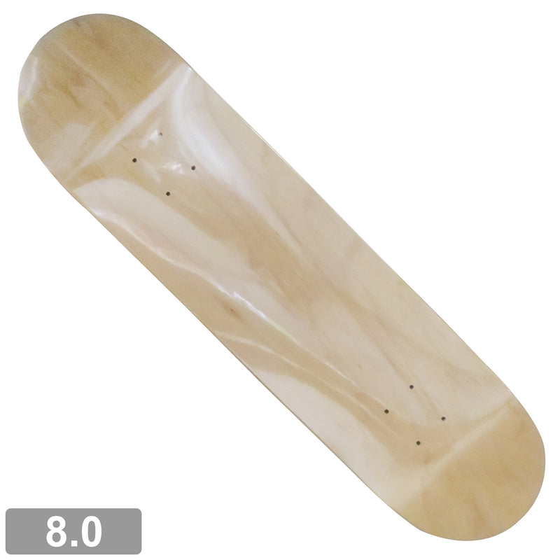 BLANK DECK 8.0 インチ ナチュラル 新シェイプ【 高品質 ブランク デッキ スケートボード 】