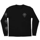 CREATURE BONEHEAD FLAME L/S T-SHIRTS BLACK 【 クリーチャー ボーンヘッド フレーム ブラック 長袖 】