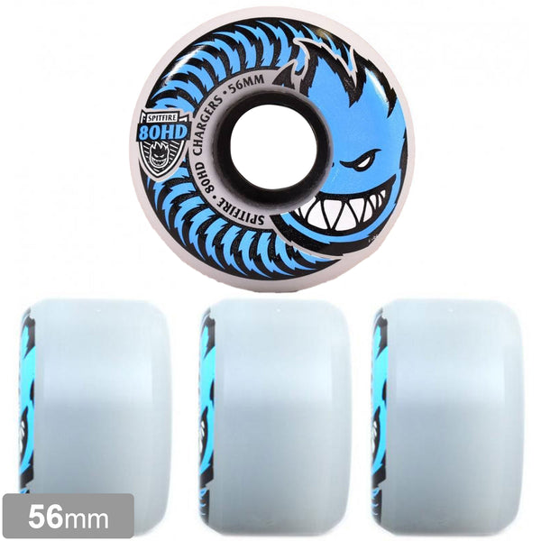 SPITFIRE CHARGERS CONICAL CLEAR BLUE 80HD 56mm 【 スピットファイア チャージャーズ コニカル クリア ブルー ウィール 】