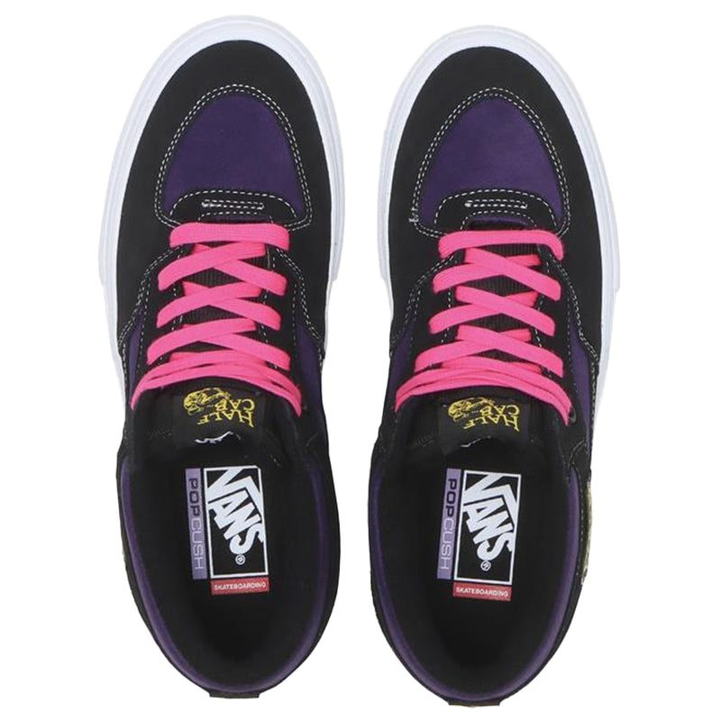 VANS SKATE HALF CAB BLACK / PURPLE SHOES 【 バンズ スケート ハーフ キャブ ブラック / パープル シューズ 】