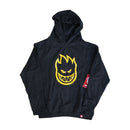 SPITFIRE KIDS BIGHEAD BLACK / GOLD HOODIE 【 スピットファイア キッズ ビッグヘッド ブラック / ゴールド フーディー 】