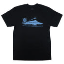 SMA × ROYAL HAWAIIAN POOL SERVICE T-SHIRTS BLACK 【 サンタモニカ エアライン × ロイヤル ハワイアン サービス Tシャツ ブラック 】