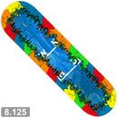 WKND BORDER LOGO DECK 8.125 BLUE【 ウィークエンド ボーダー ロゴ デッキ ブルー 】