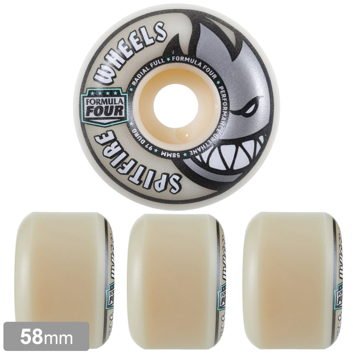 SPITFIRE FORMULA FOUR RADIAL FULL 97DURO 58mm 【 スピット