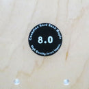 BLANK DECK 8.0 インチ ナチュラル 新シェイプ【 高品質 ブランク デッキ スケートボード 】