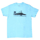 SMA × ROYAL HAWAIIAN POOL SERVICE T-SHIRTS BLUE 【 サンタモニカ エアライン × ロイヤル ハワイアン サービス Tシャツ ブルー 】