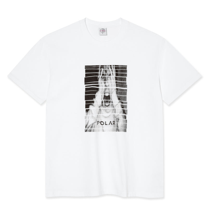 POLAR SKATE CO. SCREAM TEE WHITE【 ポーラー スクリーム Tシャツ ホワイト 】