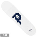 PRIMITIVE DIRTY P CORE DECK WHITE / NAVY NY 8.0 【 プリミティブ ダーティー P ホワイト ネイビー デッキ 】