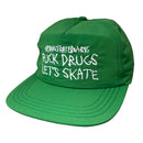HEROIN FUCK DRUGS SNAPBACK HAT GREEN【 ヘロイン ファック ドラッグス スナップバック ハット グリーン 】
