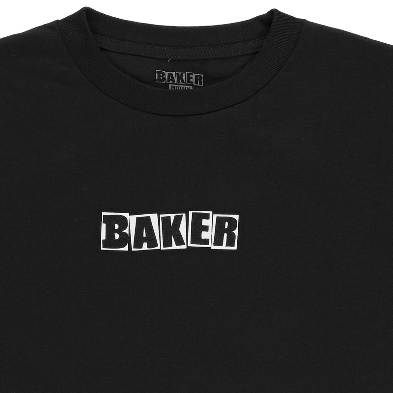 BAKER BRAND LOGO TEE BLACK 【 ベイカー ブランド ロゴ Tシャツ ブラック 】