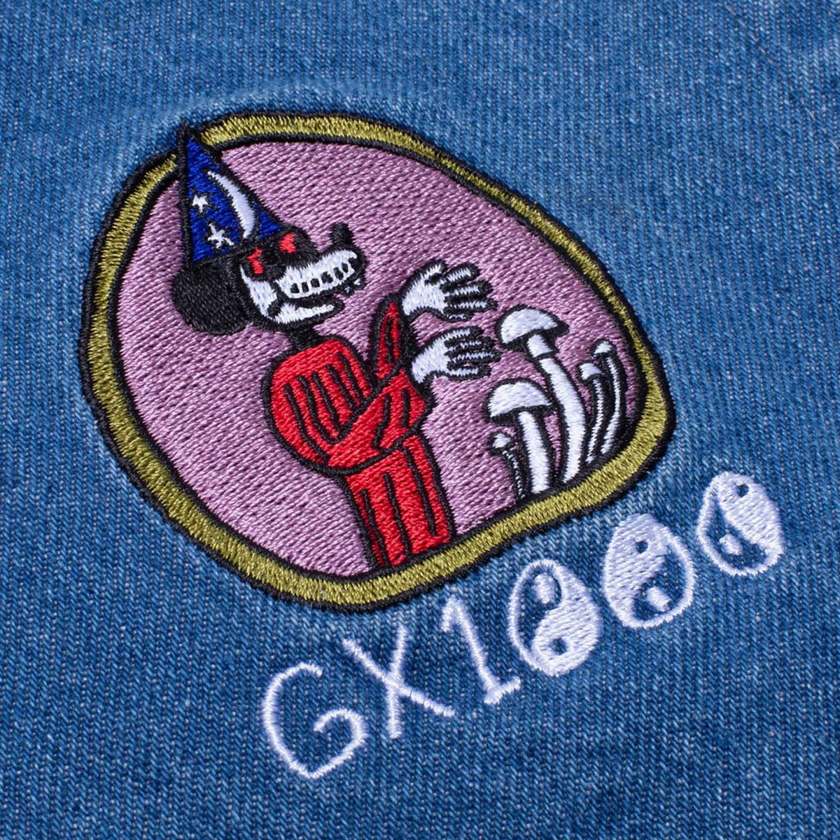 GX1000 BAGGY PANT LIGHT BLUE WASH 【 ジーエックス1000 バギー