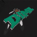 DIME ENCINO CHENILLE HOODED SWEATSHIRT BLACK 【 ダイム エンシノ シェニール フーデッド スウェットシャツ フーディー ブラック 】