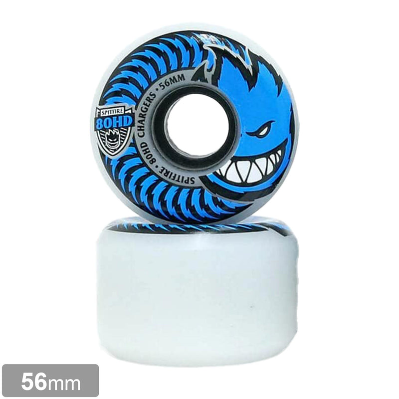 SPITFIRE CHARGERS CONICAL CLEAR BLUE 80HD 56mm 【 スピットファイア チャージャーズ コニカル クリア ブルー ウィール 】