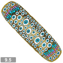 HEROIN SEEING DOUBLE SHOVEL MUTATED DECK 9.5 GOLD【 ヘロイン シーイング ダブル ショベル ミューテイティッド デッキ ゴールド 】