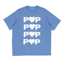 POP TRADING COMPANY POP HEART T-SHIRTS DUTCH BLUE【 ポップ ハート Tシャツ ダッチブルー 】