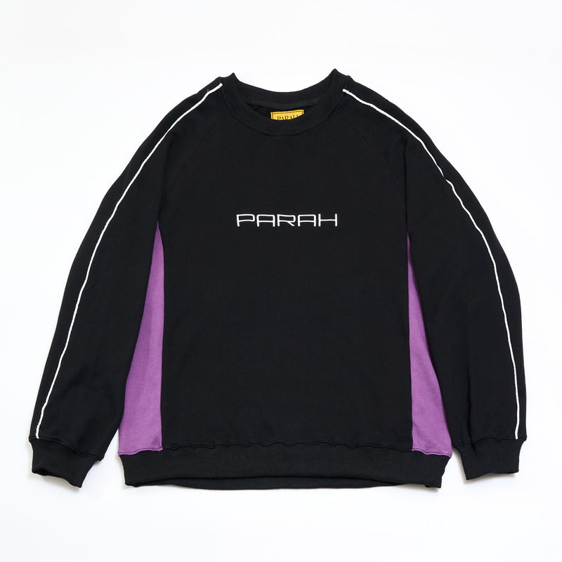 PARAH PURP LOGO CREW NECK 【 パラ パープ ロゴ クルーネック スエット 】