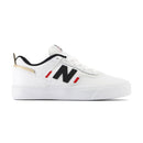 NEW BALANCE NUMERIC 306 MAR JAMIE FOY KIDS WHITE SHOES 【 ニューバランス ヌメリック 306 MAR ジェイミー フォイ キッズ ホワイト スケート シューズ 】