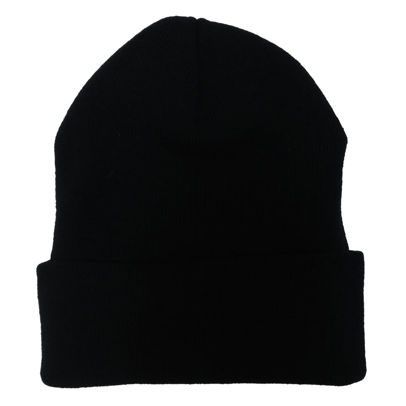 LOWCARD OG LOGO PATCH ACRYLIC BEANIE BLACK【 ローカード OG ロゴ パッチ アクリル ビーニー ブラック 】
