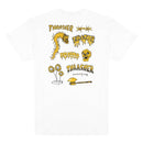 THRASHER BARBARIAN WHITE T-SHIRTS 【 スラッシャー バーバリアン ホワイト Tシャツ 】