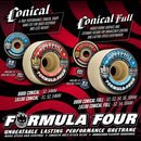 SPITFIRE FORMULA FOUR CONICAL FULL 101A 53mm 【 スピットファイア F4 コニカル フル ウィール 】