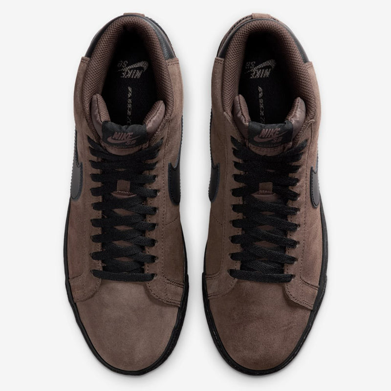 NIKE SB BLAZER MID ブラウン スエード NIKE SB ZOOM BLAZER MID BAROQUE BROWN / BLACK 【 ナイキエスビー