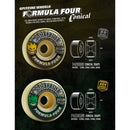 SPITFIRE FORMULA FOUR CONICAL YELLOW PRINT 99A 53mm 【 スピットファイヤー F4 コニカル イエロー プリント ウィール 】