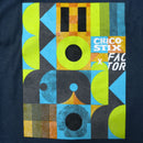 CHICO STIX × FACTOR TEE NAVY 【 チコ スティックス ファクター Tシャツ ネイビー  】