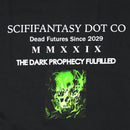 SCI-FI FANTASY DARK PROPHECY TEE BLACK 【 サイファイ ファンタジー ダーク プロパシー Tシャツ ブラック 】