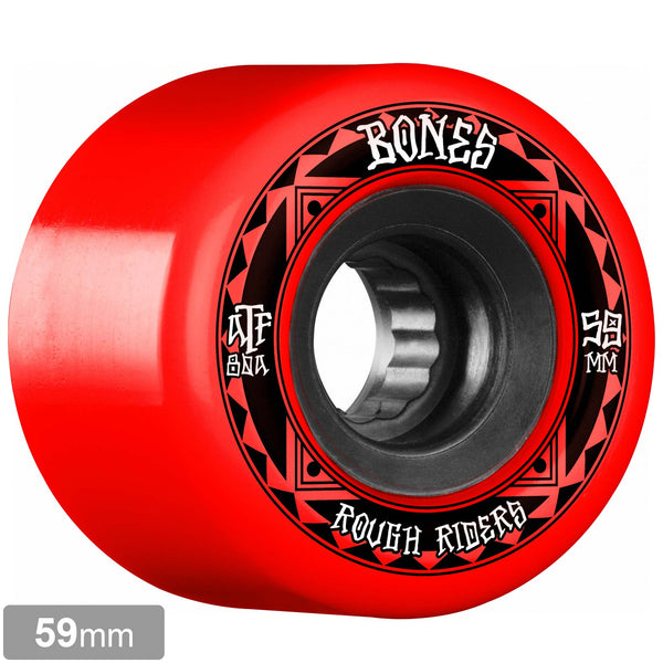 BONES ATF ROUGH RIDERS RUNNERS RED 59mm 80A 【 ボーンズ ATF ラフ ライダー ランナーズ レッド ウィール 】
