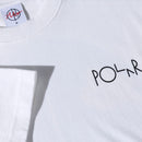 POLAR SKATE CO.  FILL LOGO TEE MÄRTAS ROSES WHITE 【 ポーラー フィル ロゴ Tシャツ メルタス ローズ ホワイト 】
