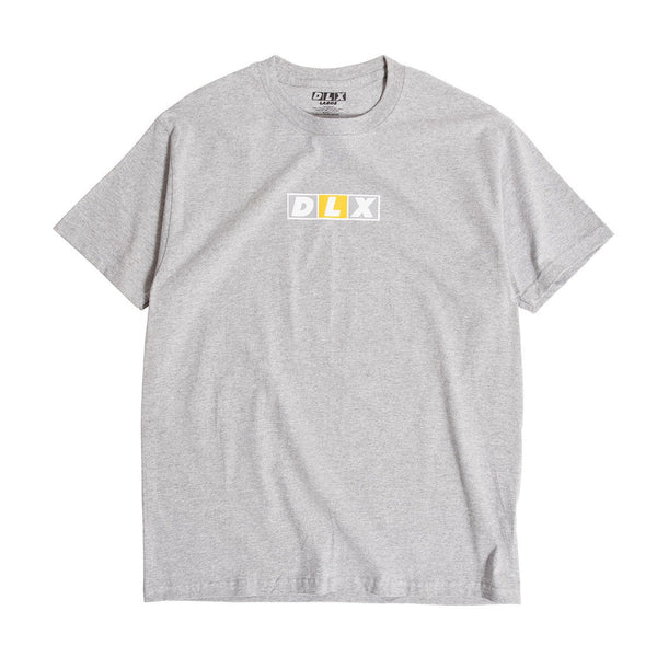 DLXSF DLX LOGO T-SHIRTS HEATHER GREY 【 デラックス DLX ロゴ Tシャツ ヘザー グレー 】