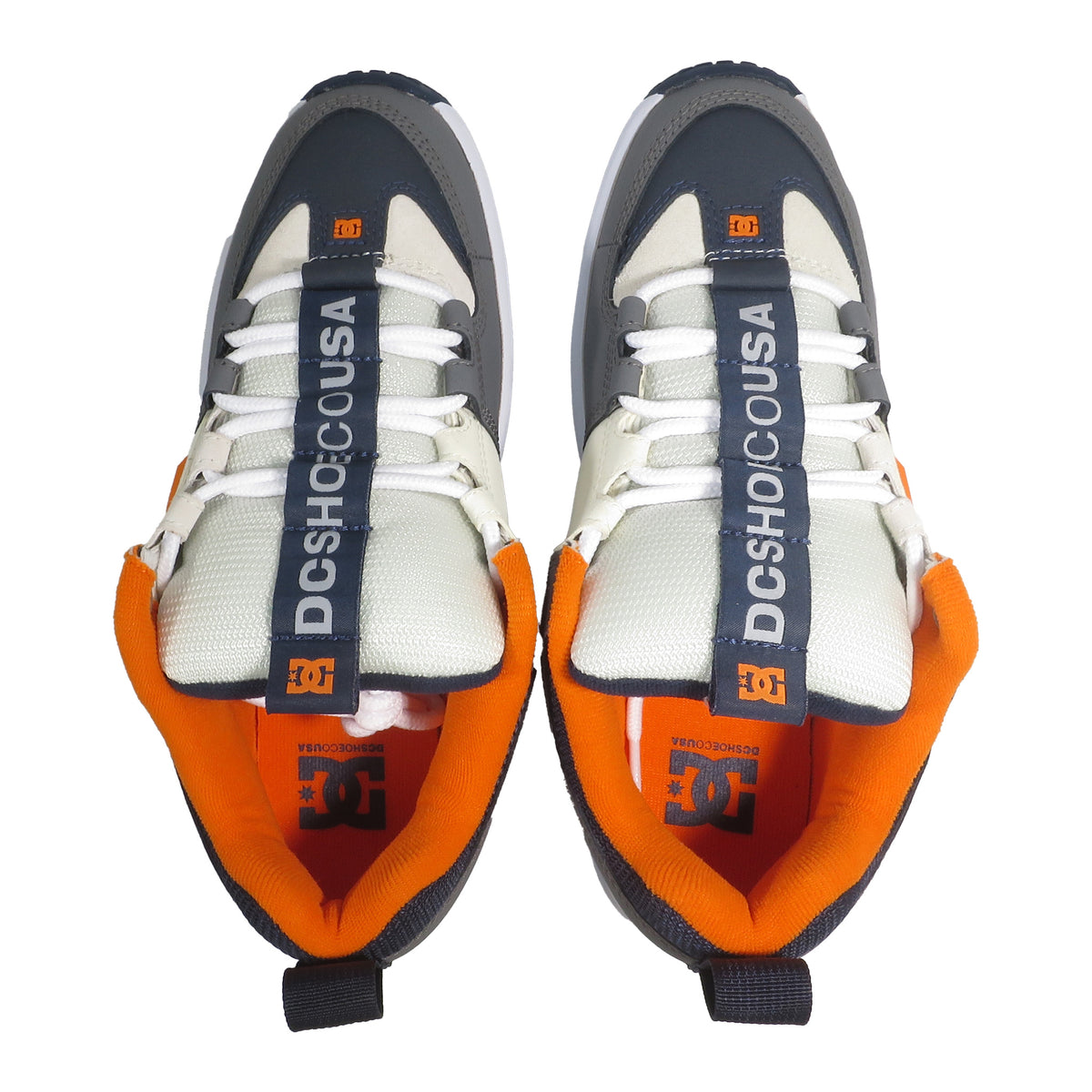 DC SHOES LYNX OG HERITAGE GREY / WHITE / ORANGE