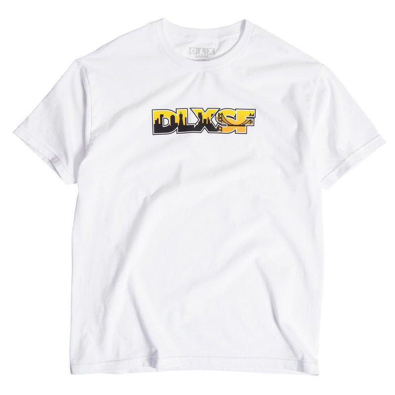 DLXSF SKYLINE T-SHIRTS WHITE 【 デラックス スカイライン Tシャツ ホワイト 】