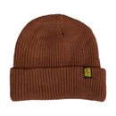 ANTI HERO CLIP LABEL CUFF BEANIE BROWN 【 アンタイヒーロー クリップ カフ ビーニー ブラウン 】