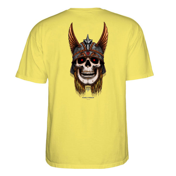 POWELL-PERALTA ANDY ANDERSON SKULL T-SHIRT CORNSILK【 パウエル ペラルタ アンディー・アンダソン ヘロン スカル Tシャツ コーンシルク 】