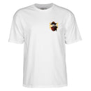 POWELL-PERALTA KEVIN HARRIS MOUNTIE T‐SHIRT WHITE 【 パウエル ペラルタ ケビン ハリス マウンティ Tシャツ ホワイト 】