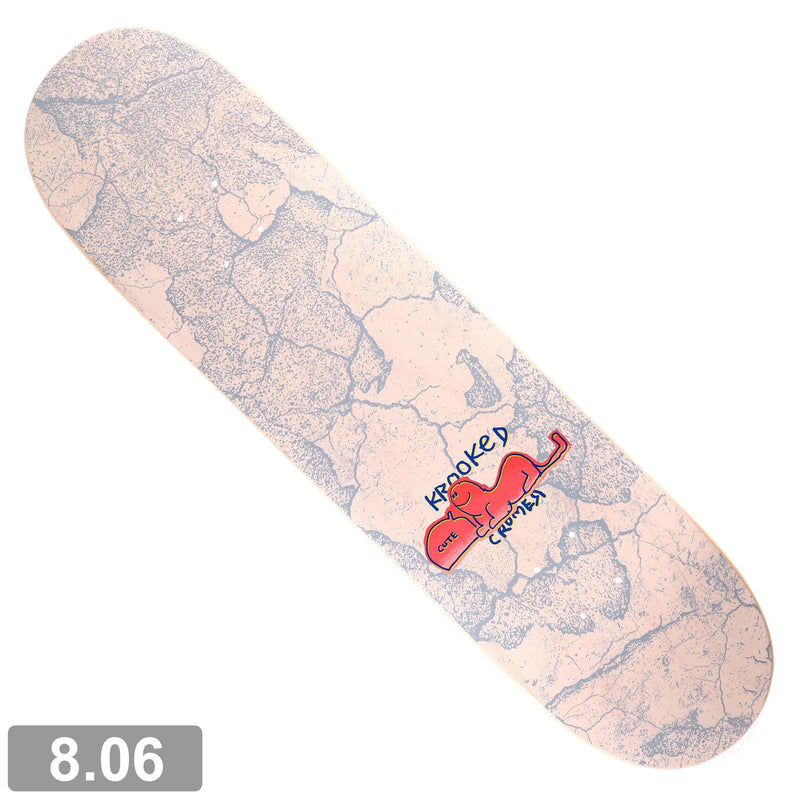 KROOKED CROMER CUTE CATE DECK 8.06 【 クルキッド クロマー キュート ケイト デッキ 】