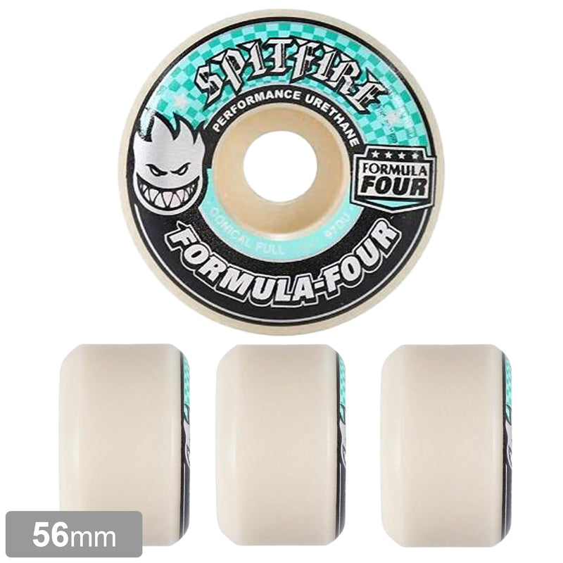SPITFIRE FORMULA FOUR CONICAL FULL 97DURO 56mm 【 スピットファイヤー F4 コニカル フル ウィール 】