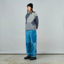 DIME VOLCANIC CREWNECK DUSTY BLUE 【 ダイム ボルカニック クルーネック ダスティ ブルー 】