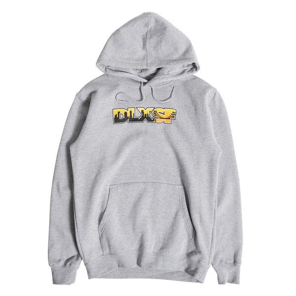 DLXSF SKYLINE HOODIE GREY 【 デラックス スカイライン フーディー グレー 】