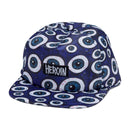 HEROIN EYES SNAPBACK HAT BLUE【 ヘロイン アイズ スナップバック ハット ブルー 】