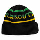 CREATURE BURNOUTZ LONG SHOREMAN BLACK BEANIE 【 クリーチャー バーンアウト ロング ショアマン ブラック ビーニー 】