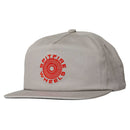 SPITFIRE CLASSIC 87 SWIRL SNAPBACK SILVER / RED 【 スピットファイア クラシック パッチ スナップバック キャップ シルバー / レッド / 】