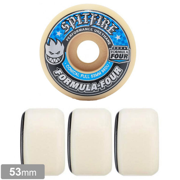 SPITFIRE FORMULA FOUR CONICAL FULL 99A 53mm 【スピットファイヤー フォーミュラ フォー コニカル フル ウィール】